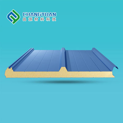kwaliteit  Energy Savings PU Sandwich Roof Panel Sandwich Panel Polyurethane 200mm fabriek