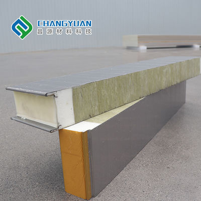 Waterdicht Pu-Comité van de Sandwichmuur 200mm Decoratief Pu Sandwichcomité