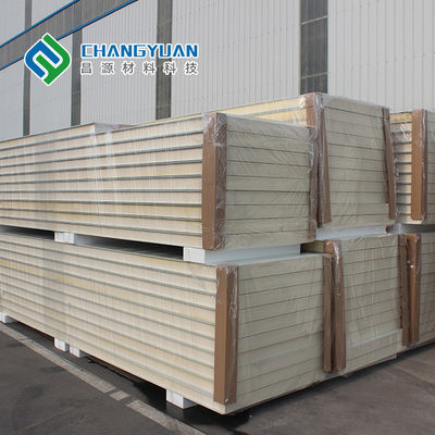 A-niveau brandwerende rotswol isolatieplaat met superieure brandwerendheid en thermische isolatie voor industriële en commerciële koelcellen