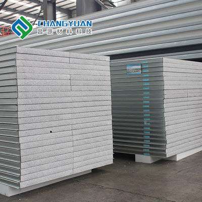 Klantgerichte Grootte 950/1050mm Pu Geïsoleerd Comité voor Cleanroom Muur