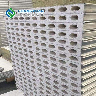 1000mm1500mm de Sandwichcomités van de Breedteisolatie Brand Geschat Sandwichcomité