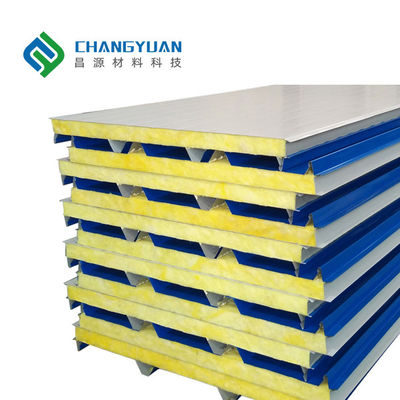 1500mm Sandwichcomité Brandweerstand voor het Buitendak van de Muur Binnenlandse Muur