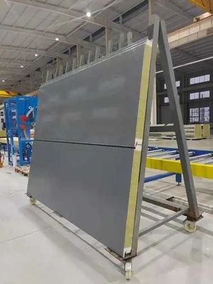 200 mm dikte brandwerend sandwichwandpaneel systeem voor hoge gebouwen