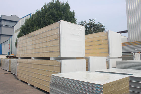 Vochtbestendige en warmtegeïsoleerde aanpasbare PU-paneel voor koelruimte
