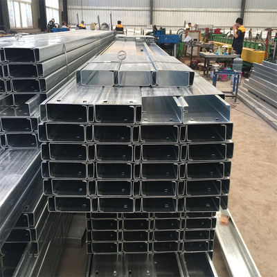 40-275 g Zinkgecoat gegalvaniseerd staal Profiel Structurele staal
