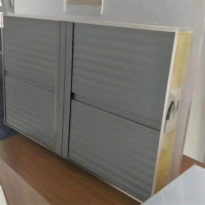 Aanpasbaar sandwich gordijn muur metalen paneel