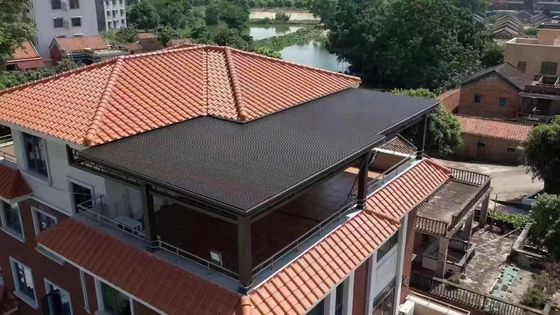 Weerbestendige polyurethaan sandwich dak met aanpasbare lengte en grote muur panelen