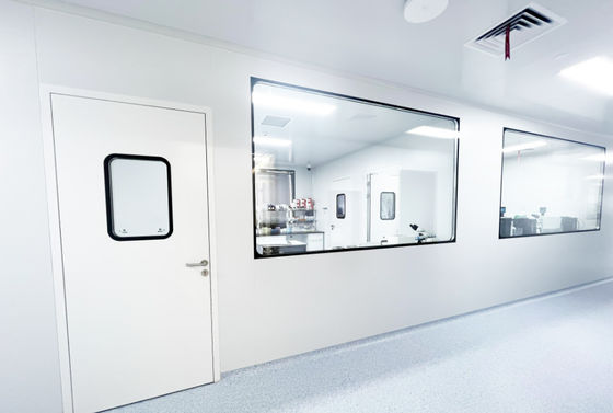 Moderne uitstraling aanpasbaar schoonkamer wandpanelen waterdicht