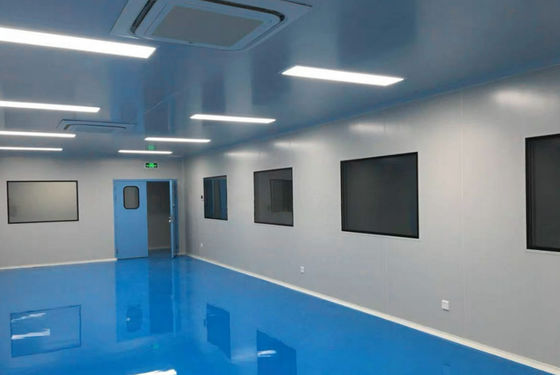 Aanpasbare brandwerende wasbare schoonruimte muur muren makkelijke installatie