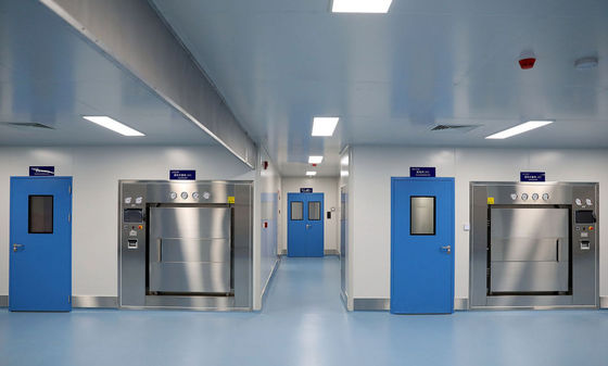 Aanpasbare brandwerende wasbare schoonruimte muur muren makkelijke installatie