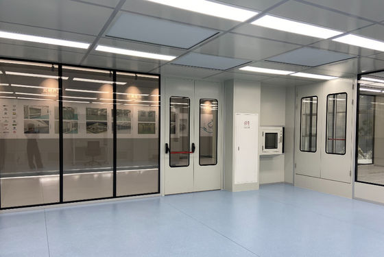 Aanpasbare brandwerende wasbare schoonruimte muur muren makkelijke installatie