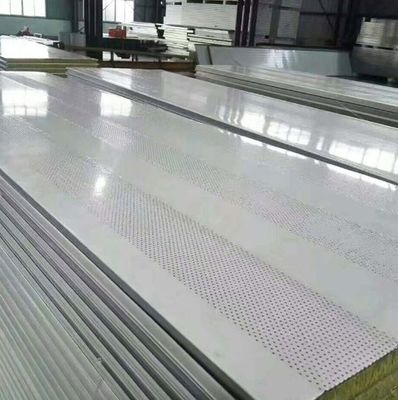 Aanpasbare lengte geluidsabsorberende panelen 50/75/100/150/200mm Dikte voor uw vereisten en behoeften