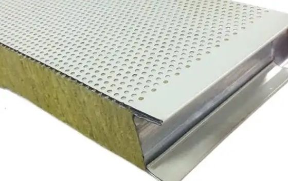 Branddichte akoestische geluidspanelen met aanpasbare lengte en 1000 mm breedte