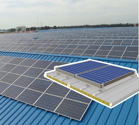 PU-glas Wolle kern PV dakpaneel breedte 1000 mm voor weerbestendige structuren