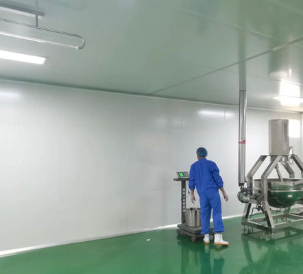 Waterdicht muurpaneel voor schoonruimte Aanpasbaar en dikte 50/75/100 mm
