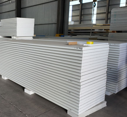 Buitenmuurisolatie-sandwichpanelen met PVDF-oppervlak 50 mm dik