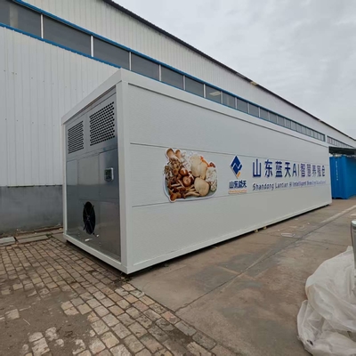 Efficiënte benutting van hulpbronnen Hoge productiviteit Paddestoelenteelt Container