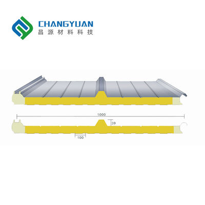 Polyurethaan geïsoleerde dakpanelen: perfecte combinatie van sterkte en isolatie