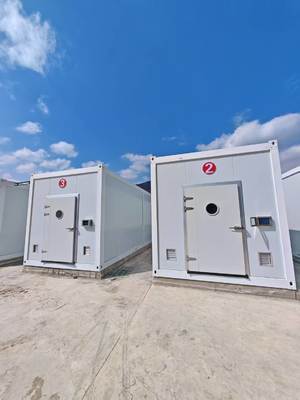 Containerboerderij voor paddenstoelen met beperkt onderhoud met afstandsbewaking en standaardcontainer van 20 of 40 voet