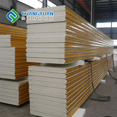 PU sandwich panel and Customizable PIR Sandwich Panel for Cold Rooms with Moisture Resistance and Sound Insulation 