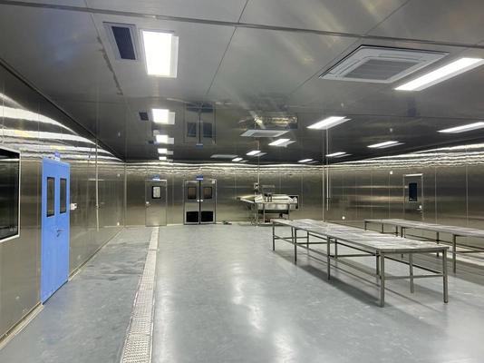 Panelmateriaal voor modulaire cleanroom