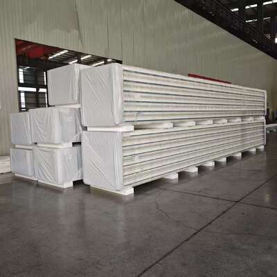 PU sandwich panel and Customizable PIR Sandwich Panel for Cold Rooms with Moisture Resistance and Sound Insulation and Cold storage chamber and cold storage sandwich panel 