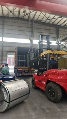Hoog laadvermogen gegolfd metalen dek met gegalvaniseerd staal en aangepaste lengtes tot 6000 mm