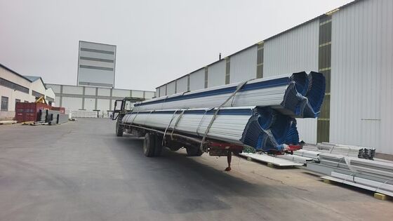 Hoog laadvermogen gegolfd metalen dek met gegalvaniseerd staal en aangepaste lengtes tot 6000 mm