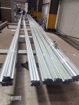 Rotswol sandwichpanelen cleanroom wandpanelen modulaire cleanroompanelen cleanroom wandbekleding