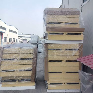 Geïsoleerde polyurethaanpanelen pu geïsoleerd paneel paneel sandwich pu sandwich pu paneel decoratief pu sandwichpaneel